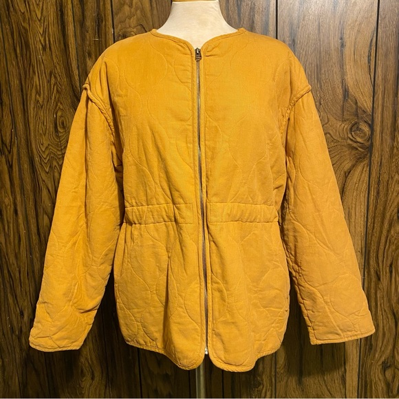 Universal Thread Mustard Corduroy Jacket - Picture 3 of 12